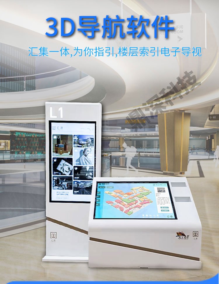 商場觸摸屏智能導(dǎo)視系統(tǒng) 重塑購物體驗(yàn)的智慧之眼